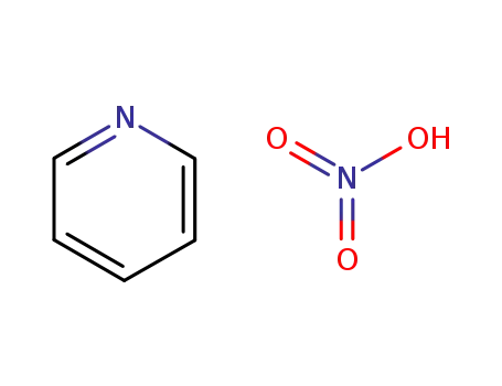 Molecular Structure of 543-53-3 (PYRIDINIUM NITRATE			)