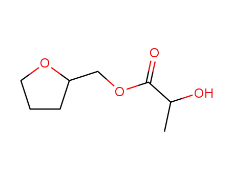 Molecular Structure of 637-66-1 (tetrahydrofuran-2-ylmethyl 2-hydroxypropanoate)