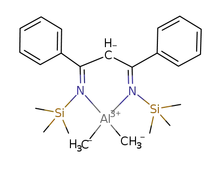 Molecular Structure of 226717-58-4 ([AlMe<sub>2</sub>(CH(C(Ph)NSiMe<sub>3</sub>)2)])