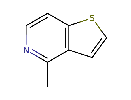 Molecular Structure of 30433-78-4 (Thieno[3,2-c]pyridine, 4-methyl- (8CI,9CI))