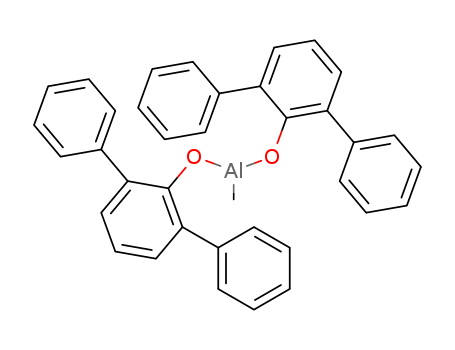 Molecular Structure of 118496-00-7 (Aluminum,methylbis([1,1':3',1''-terphenyl]-2'-olato)-)
