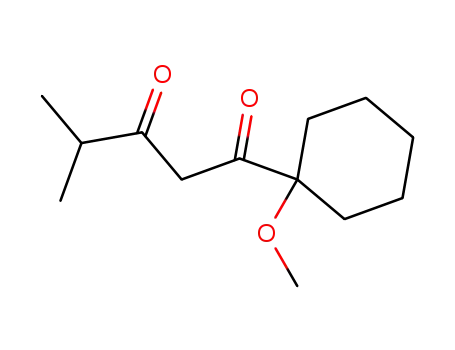 4,4-dimethyl-1-(1-methoxycyclohexyl)-1,3-pentanedione