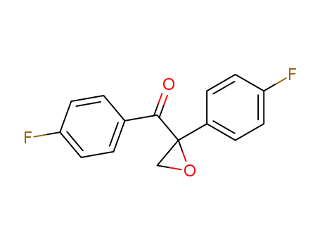 Molecular Structure of 113917-19-4 (Methanone, (4-fluorophenyl)[2-(4-fluorophenyl)oxiranyl]-)