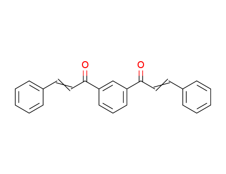 2-Propen-1-one, 1,1'-(1,3-phenylene)bis[3-phenyl-(55147-58-5)