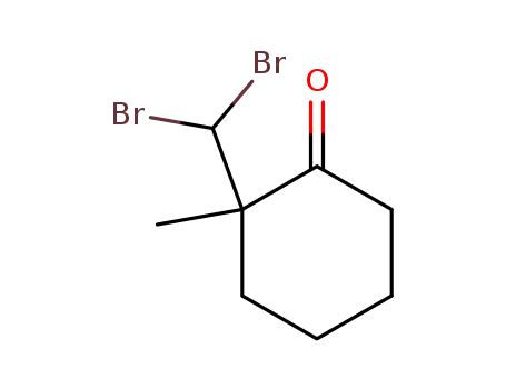 Cyclohexanone, 2-(dibromomethyl)-2-methyl-