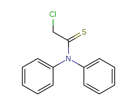 Ethanethioamide, 2-chloro-N,N-diphenyl-