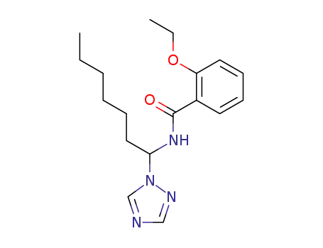 Benzamide, 2-ethoxy-N-[1-(1H-1,2,4-triazol-1-yl)heptyl]-