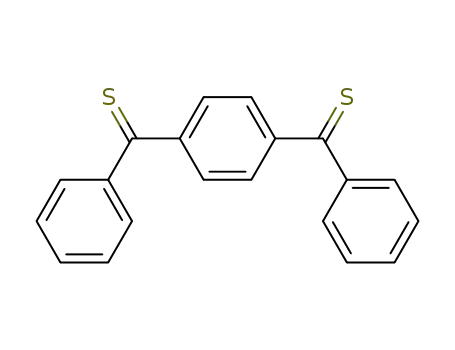 Molecular Structure of 17435-08-4 (Methanethione, 1,4-phenylenebis[phenyl-)