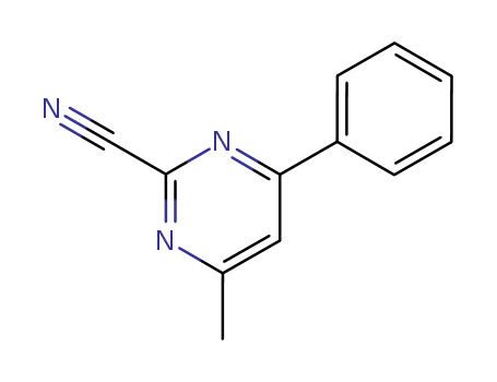 4-methyl-6-phenylpyrimidine-2-carbonitrile