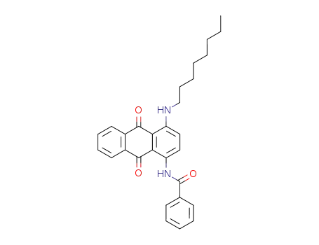 Benzamide, N-[9,10-dihydro-4-(octylamino)-9,10-dioxo-1-anthracenyl]-