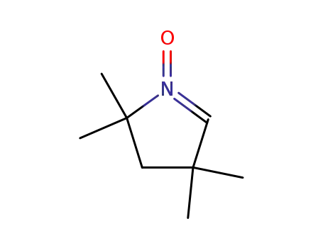 Molecular Structure of 10135-38-3 (3,3,5,5-TETRAMETHYL-1-PYRROLINE N-OXIDE)