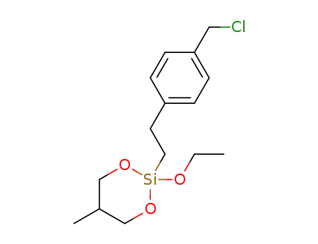 2-[2-(4-chloromethyl-phenyl)-ethyl]-2-ethoxy-5-methyl-[1,3,2]dioxansilinane