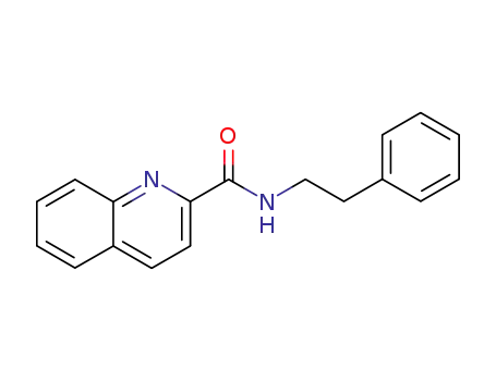 N-(2-phenylethyl)quinoline-2-carboxamide