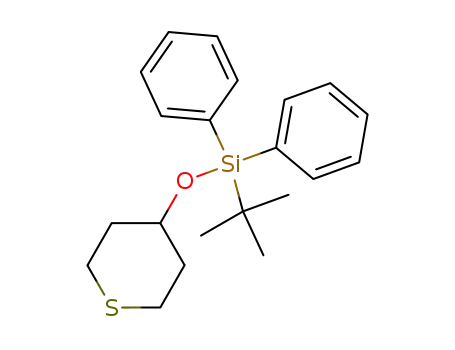 Silane, (1,1-dimethylethyl)diphenyl[(tetrahydro-2H-thiopyran-4-yl)oxy]-