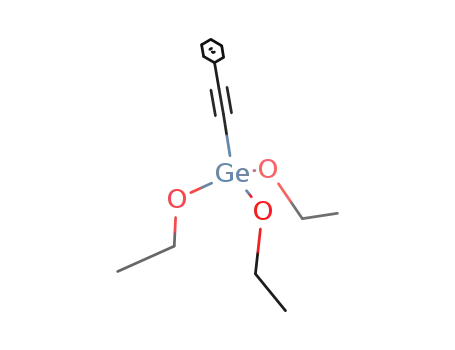 Molecular Structure of 489433-02-5 (Germane, triethoxy(phenylethynyl)-)