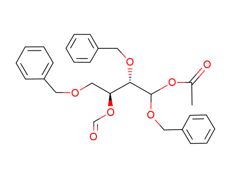 1,3-Butanediol, 1,2,4-tris(phenylmethoxy)-, 1-acetate 3-formate