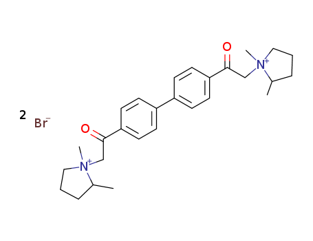 4,4'-BIS((2-METHYLPYRROLIDIN-1-YL)ACETYL)BIPHENYL DIMETHIOBROMIDE