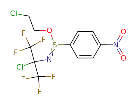 Molecular Structure of 91363-15-4 (C<sub>11</sub>H<sub>8</sub>Cl<sub>2</sub>F<sub>6</sub>N<sub>2</sub>O<sub>3</sub>S)