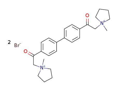 4,4'-BIS(PYRROLIDIN-1-YLACETYL)BIPHENYL DIMETHIOBROMIDE