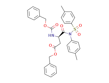 (R)-3-Benzyloxycarbonylamino-4-oxo-4-[(toluene-4-sulfonyl)-p-tolyl-amino]-butyric acid benzyl ester