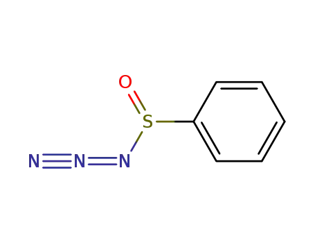 Molecular Structure of 21230-20-6 (BENZENESULFINYL AZIDE			)