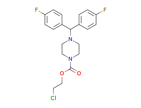 2-Chloroethyl 4-<bis(4-Fluorophenyl)methyl>-1-piperazinecarboxylate