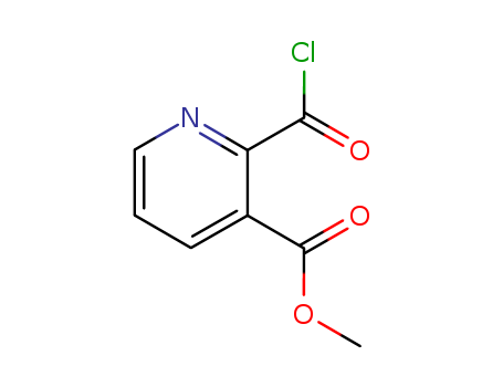 3-PYRIDINECARBOXYLIC ACID 2-(CHLOROCARBONYL)-,METHYL ESTER