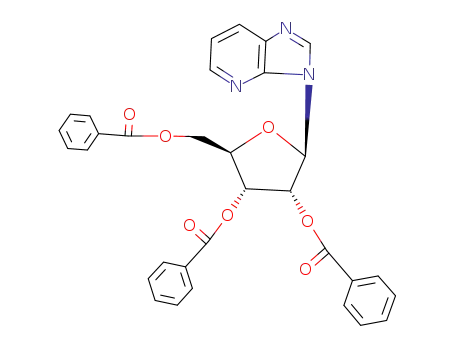 2',3',5'-tri-O-benzoyl-3-β-D-ribofuranosylimidazo<4,5-b>pyridine