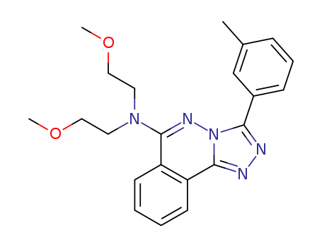 87540-38-3,N,N-bis(2-methoxyethyl)-3-(3-methylphenyl)[1,2,4]triazolo[3,4-a]phthalazin-6-amine,