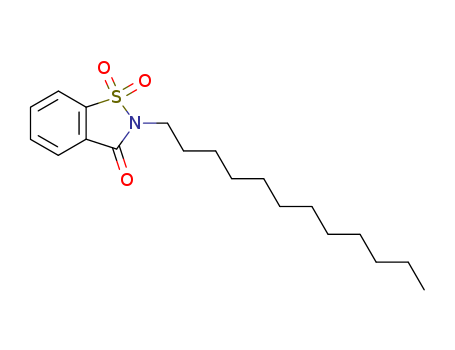 1,2-Benzisothiazol-3(2H)-one,2-dodecyl-, 1,1-dioxide cas  90012-37-6