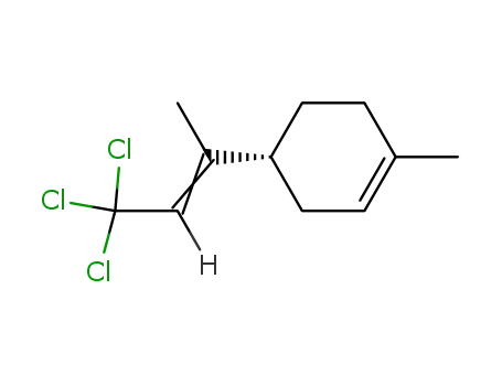 (<i>R</i>)-1-methyl-4-(3,3,3-trichloro-1-methyl-propen-ξ-yl)-cyclohexene