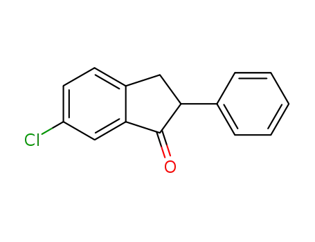 2-Phenyl-6-chlor-indanon-<sup>(1)</sup>