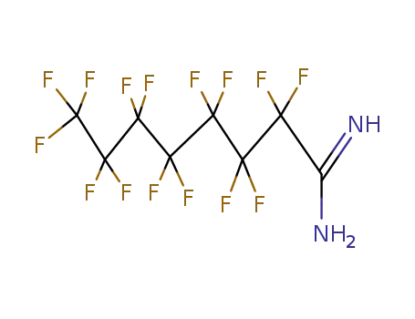 Molecular Structure of 307-31-3 (PERFLUOROOCTANAMIDINE)