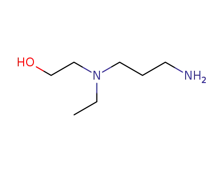 Molecular Structure of 14435-53-1 (Ethanol, 2-[(3-aminopropyl)ethylamino]-)