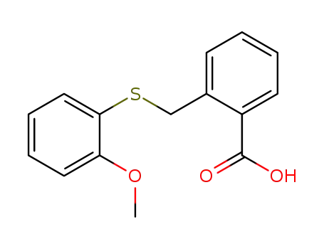 2-(2-Methoxyphenylthiomethyl)benzoic acid