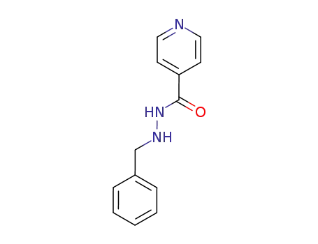 Molecular Structure of 16827-11-5 (4-Pyridinecarboxylicacid,2-(phenylmethyl)hydrazide(9CI))
