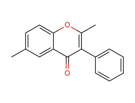 4H-1-Benzopyran-4-one, 2,6-dimethyl-3-phenyl-