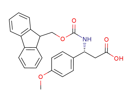 Molecular Structure of 511272-33-6 (Fmoc-beta-(R)-4-methoxyphenylalanine)