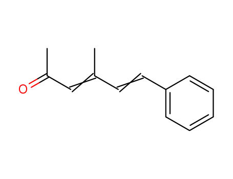 Molecular Structure of 72006-13-4 (4-methyl-6-phenylhexa-3,5-dien-2-one)