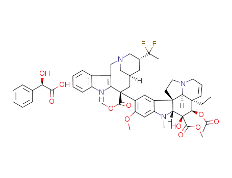 Molecular Structure of 1046795-83-8 (vinflunine mandelate)