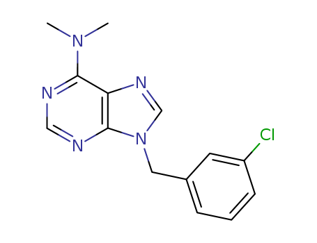 112089-14-2,9-(3-chlorobenzyl)-N,N-dimethyl-9H-purin-6-amine,
