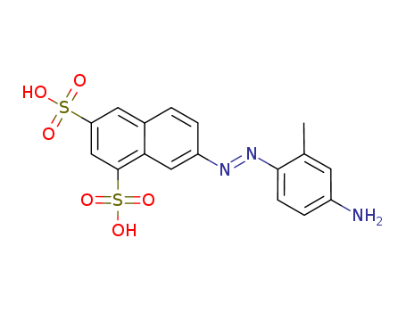 1,3-Naphthalenedisulfonicacid, 7-[2-(4-amino-2-methylphenyl)diazenyl]-
