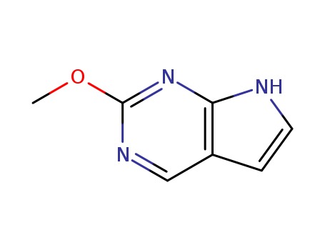 1H-Pyrrolo[2,3-d]pyrimidine, 2-methoxy- (9CI)