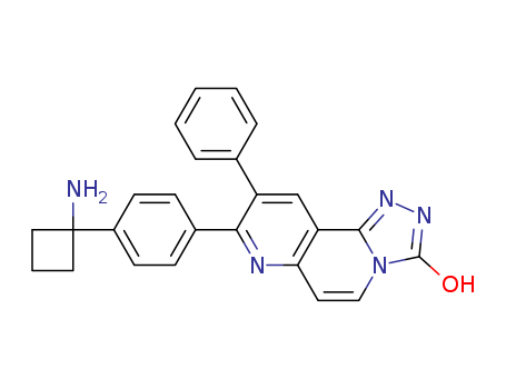8-[4-(1-aminocyclobutyl)phenyl]-9-phenyl-1,2,4-Triazolo[3,4-f][1,6]naphthyridin-3(2H)-one