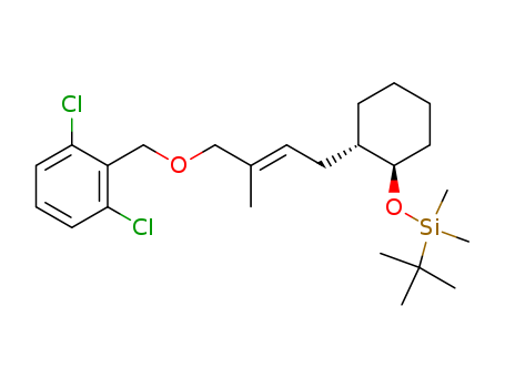 101859-33-0,tert-butyl{[(1S,2R)-2-{(2E)-4-[(2,6-dichlorobenzyl)oxy]-3-methylbut-2-en-1-yl}cyclohexyl]oxy}dimethylsilane,