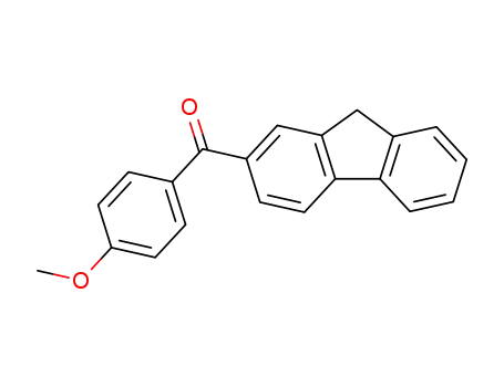 Molecular Structure of 33207-59-9 (9H-fluoren-3-yl(4-methoxyphenyl)methanone)