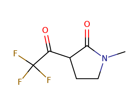 2-PYRROLIDIN-1-YLNE,1-METHYL-3-(TRIFLUOROACETYL)-