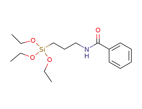 Molecular Structure of 61633-26-9 (Benzamide, N-[3-(triethoxysilyl)propyl]-)