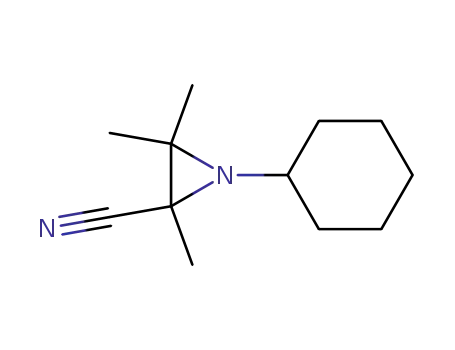 2-Aziridinecarbonitrile, 1-cyclohexyl-2,3,3-trimethyl-