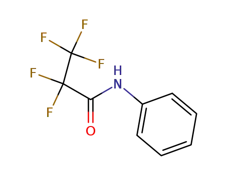 Molecular Structure of 718-66-1 (Propanamide, 2,2,3,3,3-pentafluoro-N-phenyl-)